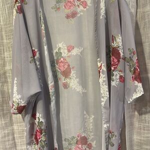 Floral Sheer Kimono